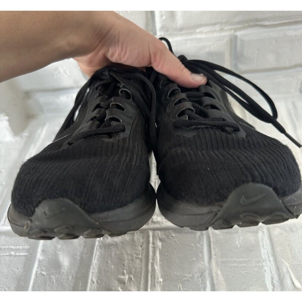 Nike Air Running Shoes Mens 9 Black Winflo 9 Sneakers - Picture 5 of 15